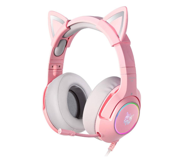 Onikuma K9 Różowe RGB - 1236705 - zdjęcie